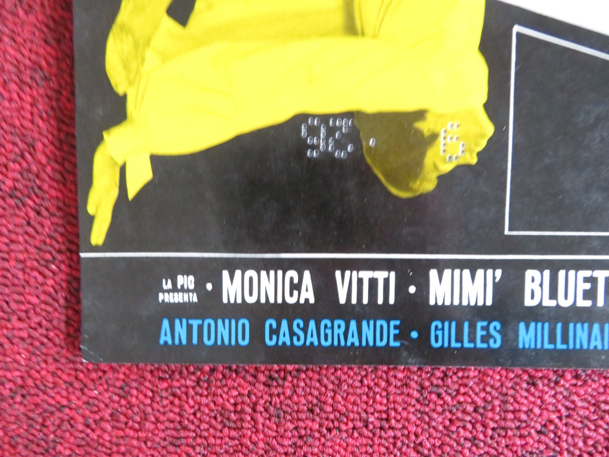 MIMI BLUETTE... FIORE DEL MIO GIARDINO - G ITALIAN FOTOBUSTA POSTER VITTI 1976 Rendezvous Cinema Movie posters