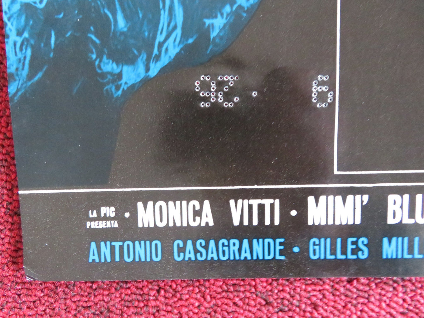 MIMI BLUETTE... FIORE DEL MIO GIARDINO - H ITALIAN FOTOBUSTA POSTER VITTI 1976 Rendezvous Cinema Movie posters