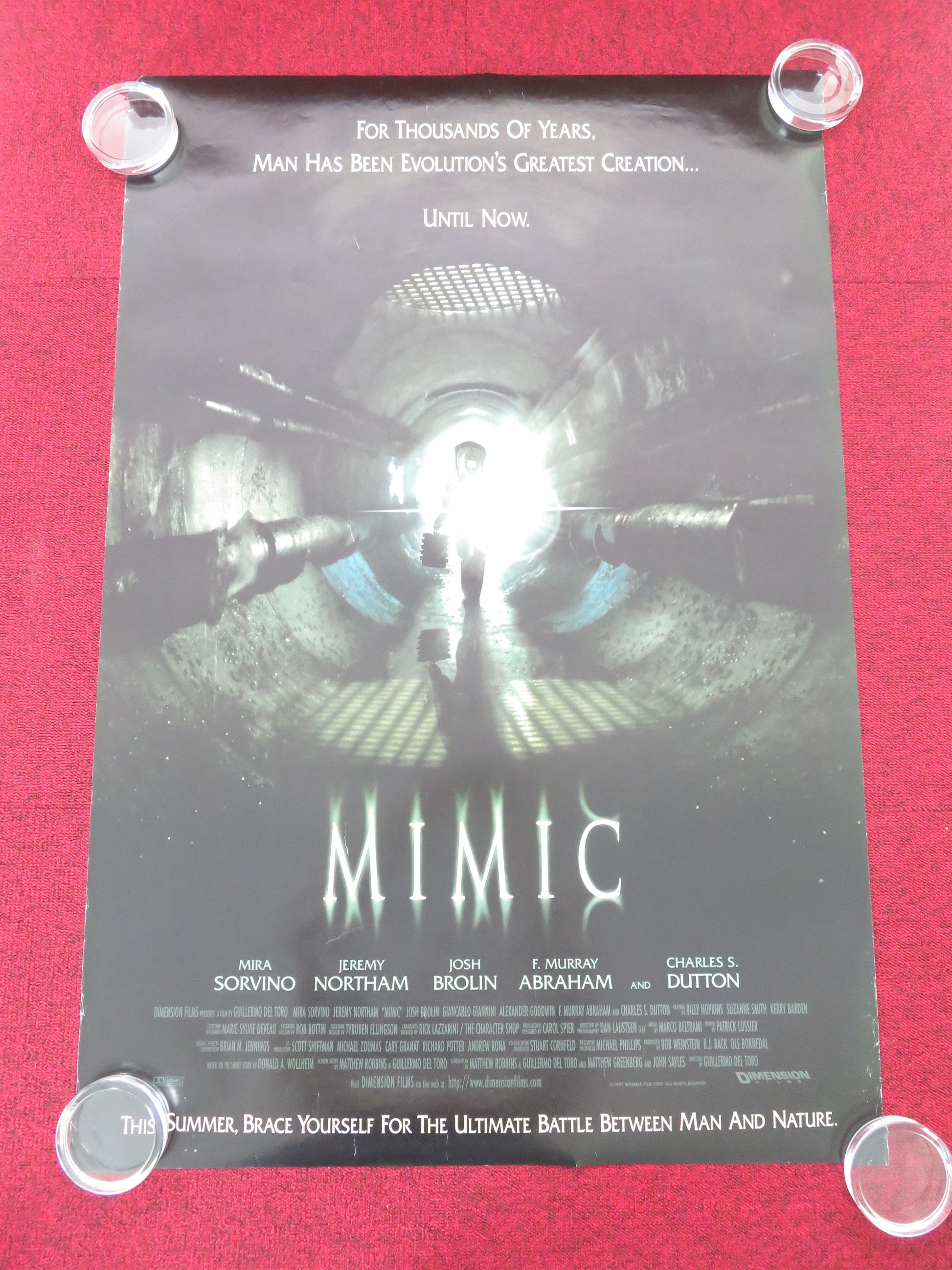 Mimic US One Sheet Rolled Poster Mira Sorvino Josh Brolin 1997 Movie posters