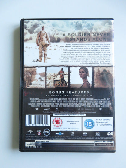 MINE (DVD) ARMIE HAMMER ANNABELE WALLIS 2016 REGION 2, 4 - Rendezvous Cinema