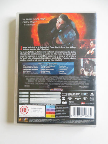 MINORITY REPORT - 2 DISC SET (DVD) TOM CRUISE COLIN FARRELL 2002 REGION 2 Movie posters