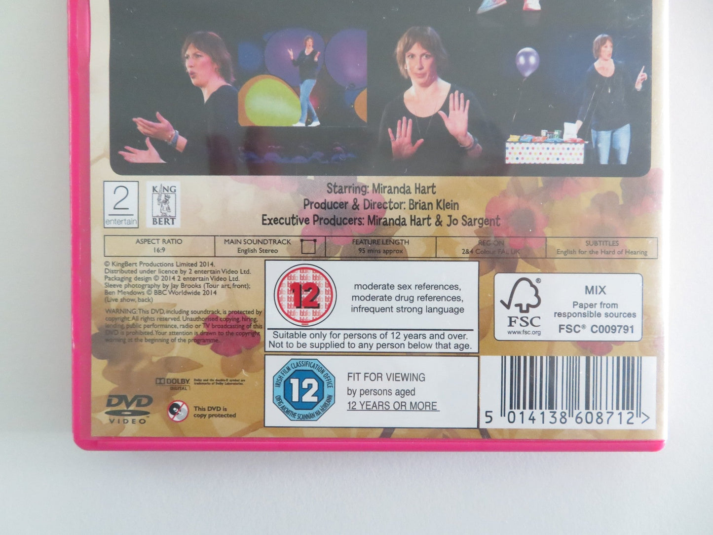 MIRANDA HART: MY, WHAT I CALL, LIVE SHOW (DVD) MIRANDA HART 2014 REGION 2, 4 Movie posters