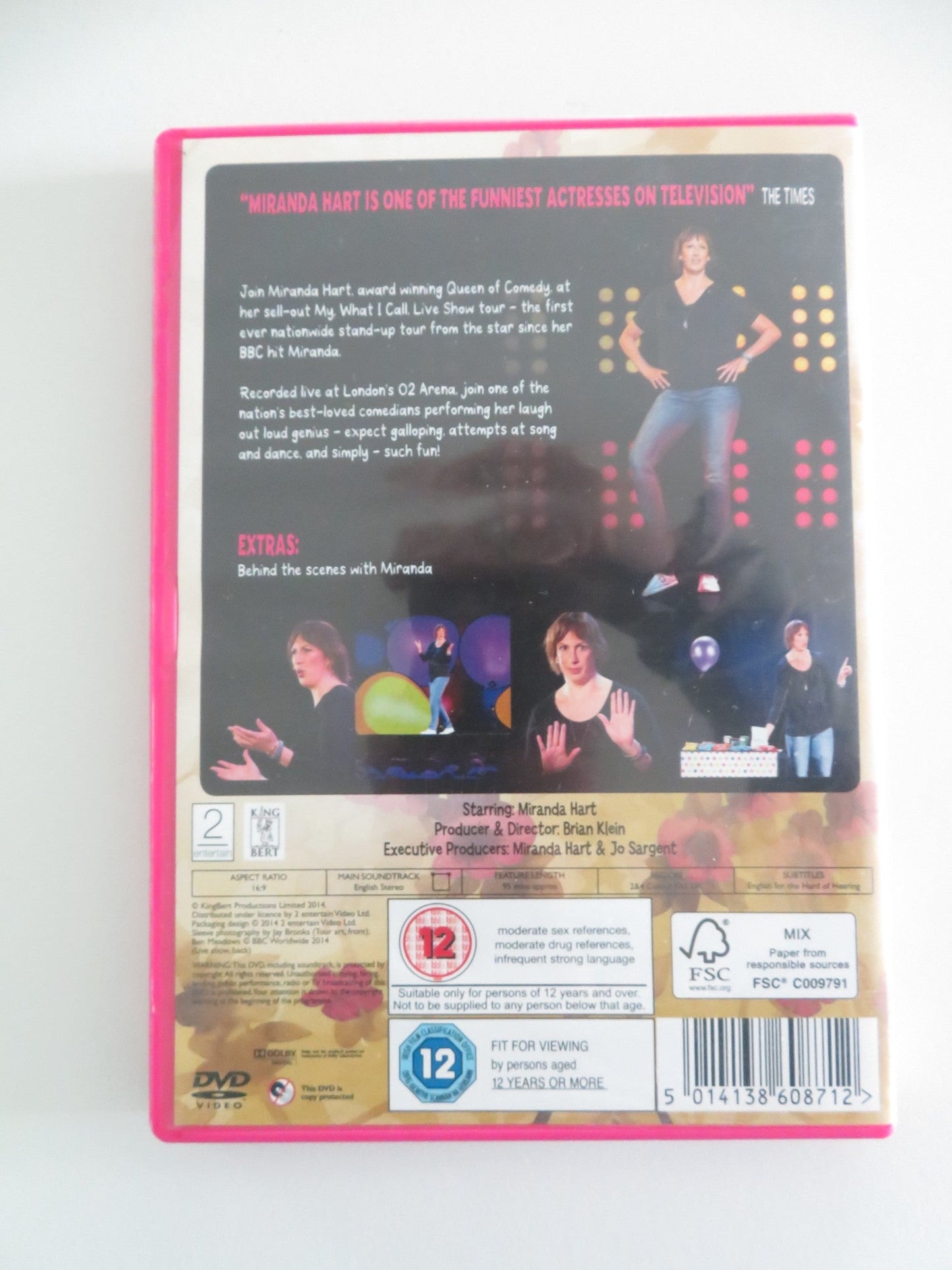 MIRANDA HART: MY, WHAT I CALL, LIVE SHOW (DVD) MIRANDA HART 2014 REGION 2, 4 Movie posters