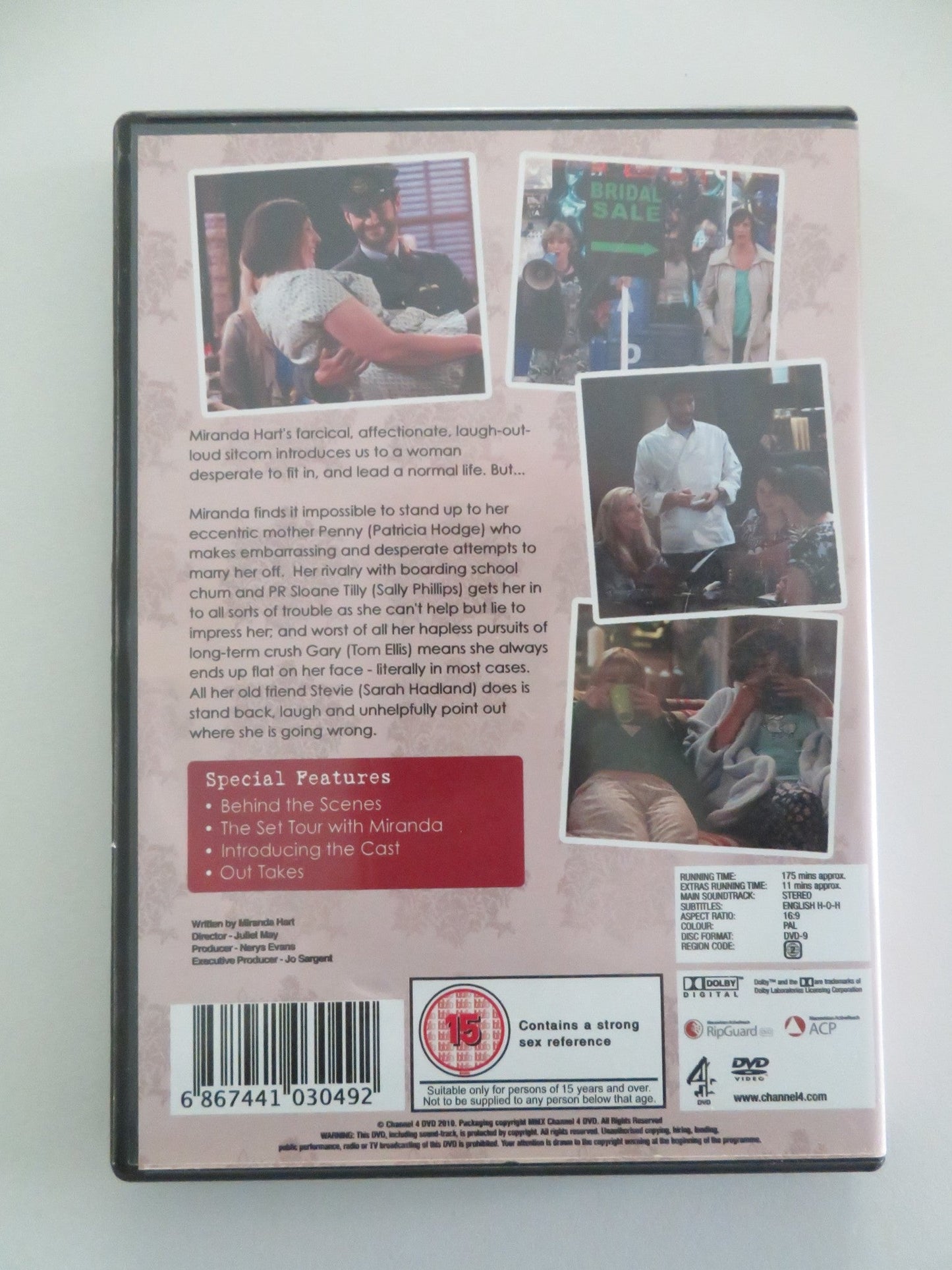 MIRANDA SERIES ONE (DVD) MIRANDA HART PATRICIA HODGE 2009 REGION 2 - Rendezvous Cinema