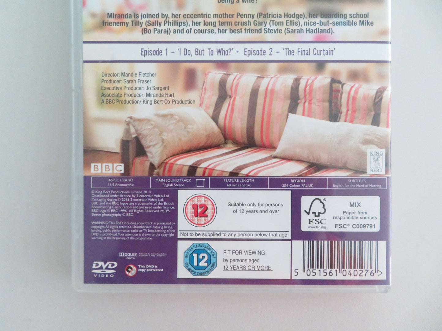 MIRANDA THE FINALE - LAST EVER EPISODES (DVD) MIRANDA HART 2015 REGION 2 + 4 - Rendezvous Cinema