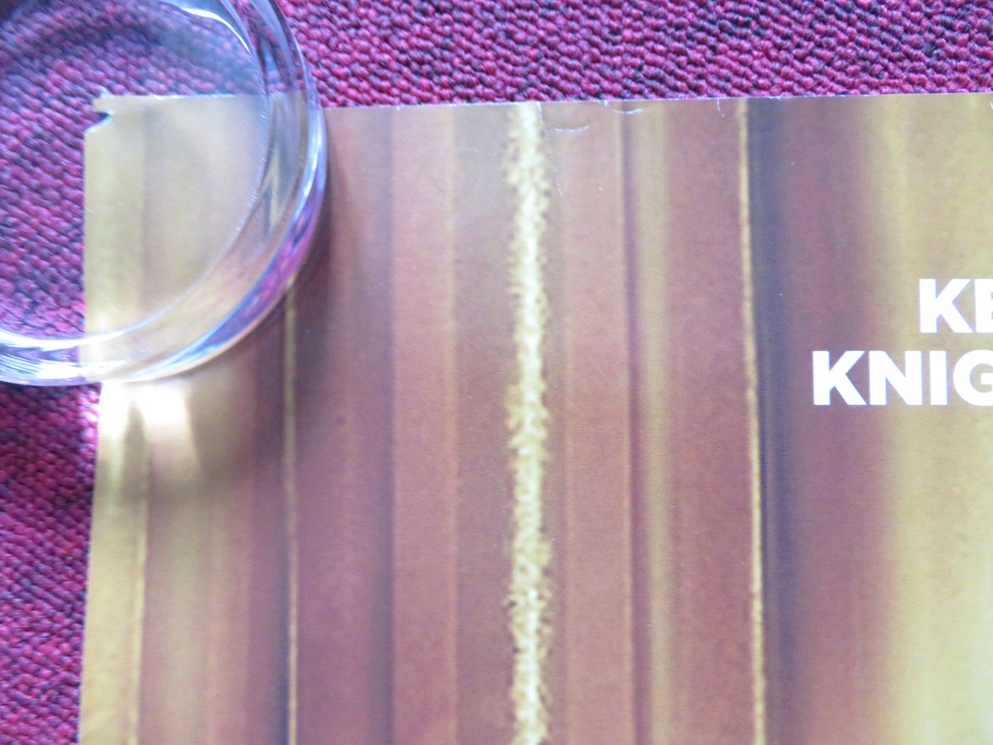 MISBEHAVIOUR UK QUAD ROLLED POSTER KEIRA KNIGHTLEY GREG KINNEAR 2020 Rendezvous Cinema Movie posters