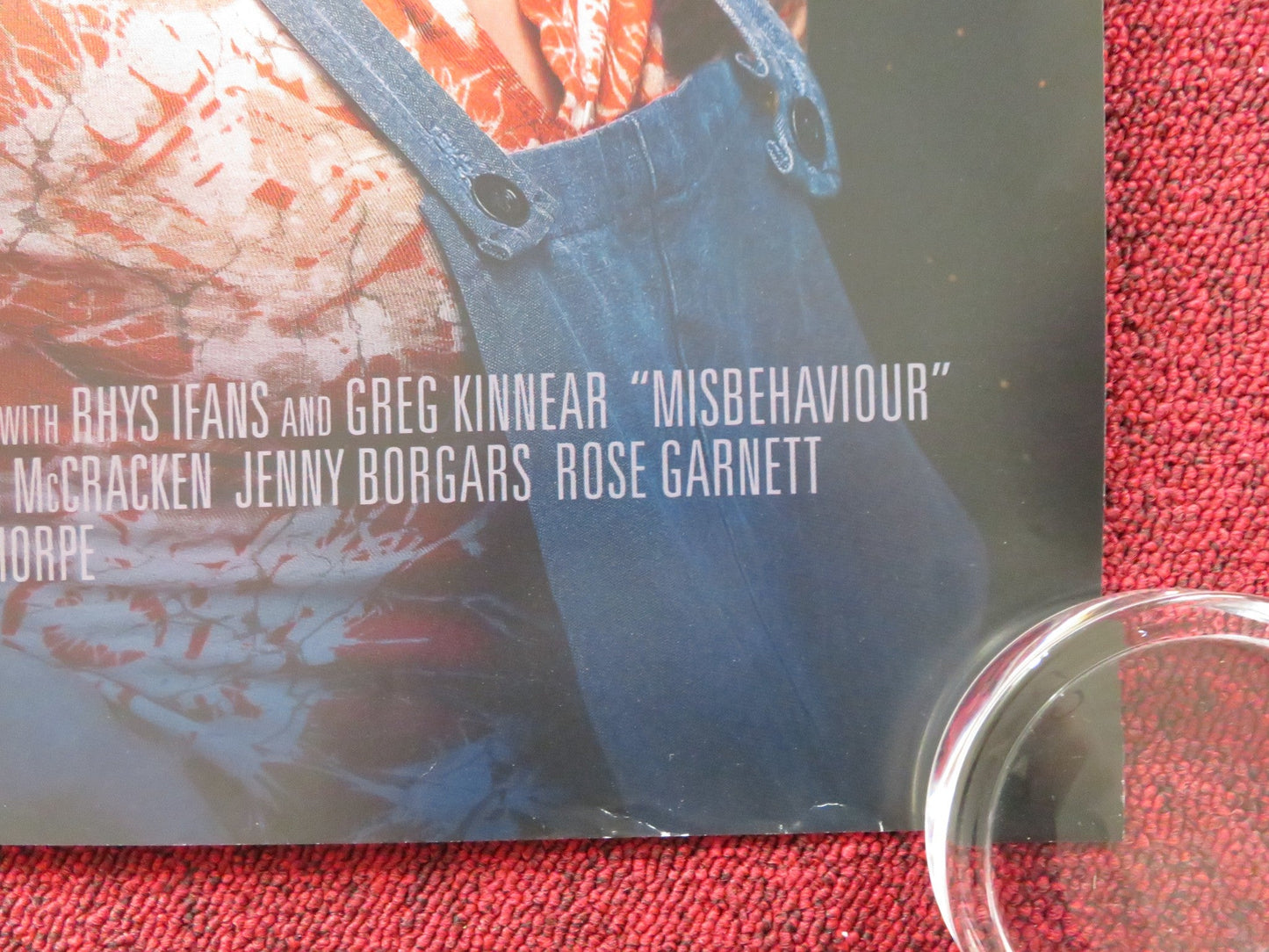 MISBEHAVIOUR UK QUAD ROLLED POSTER KEIRA KNIGHTLEY GREG KINNEAR 2020 Rendezvous Cinema Movie posters