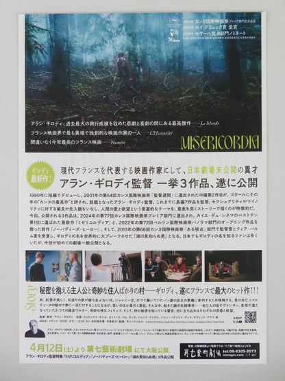 MISERICORDIA JAPANESE CHIRASHI (B5) POSTER FELIX KYSYL CATHERINE FROT 2024 Movie posters