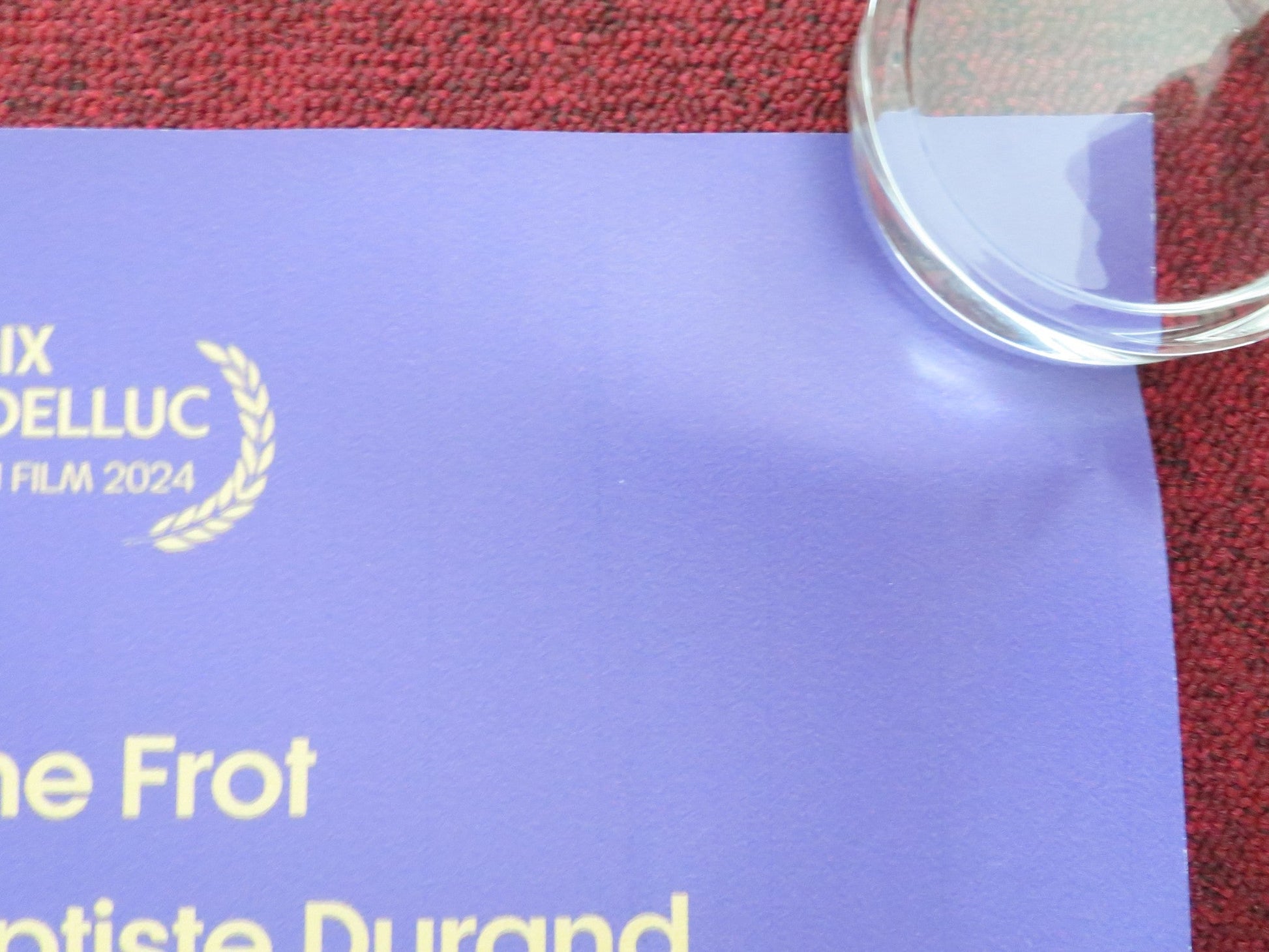 MISERICORDIA UK QUAD ROLLED POSTER FELIX KYSYL CATHERINE FROT 2024 Movie posters