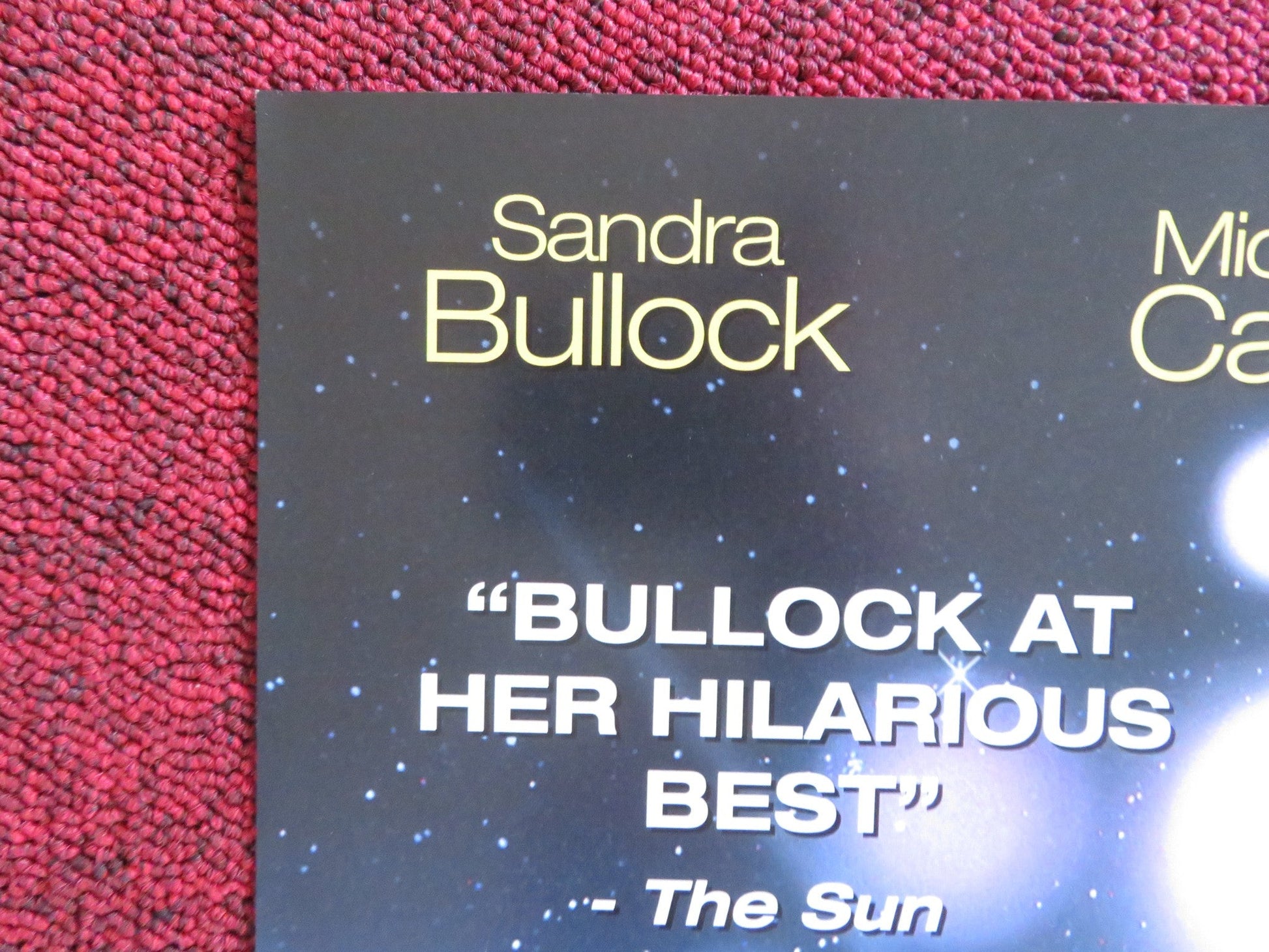 MISS CONGENIALITY DVD & VHS VIDEO POSTER SANDRA BULLOCK MICHAEL CAINE 2000 Rendezvous Cinema Movie posters