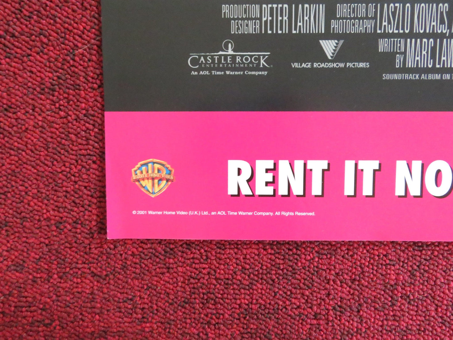 MISS CONGENIALITY DVD & VHS VIDEO POSTER SANDRA BULLOCK MICHAEL CAINE 2000 Rendezvous Cinema Movie posters