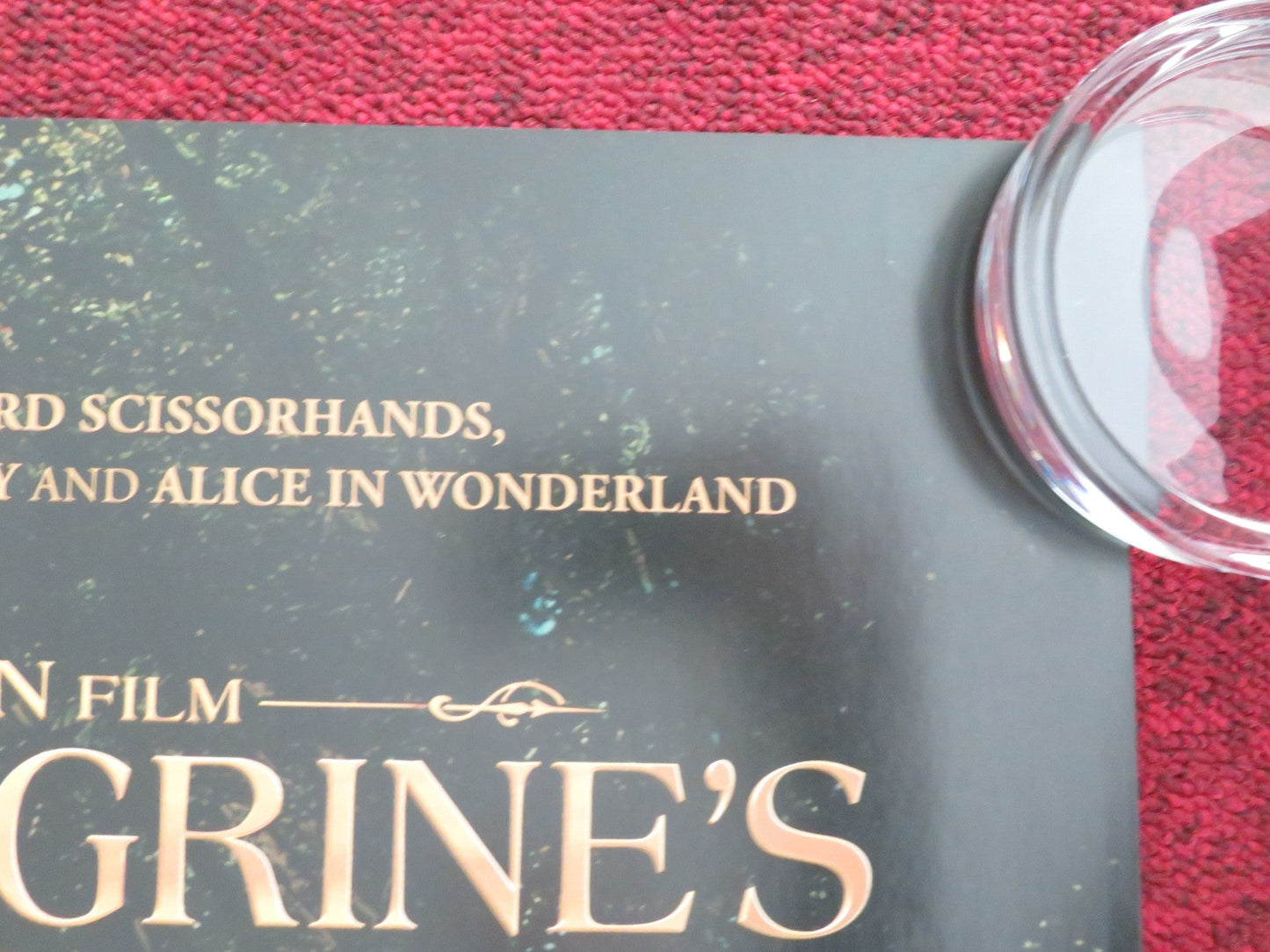 MISS PEREGRINE'S HOME FOR PECULIAR CHILDREN UK QUAD ROLLED POSTER 2016 - Rendezvous Cinema