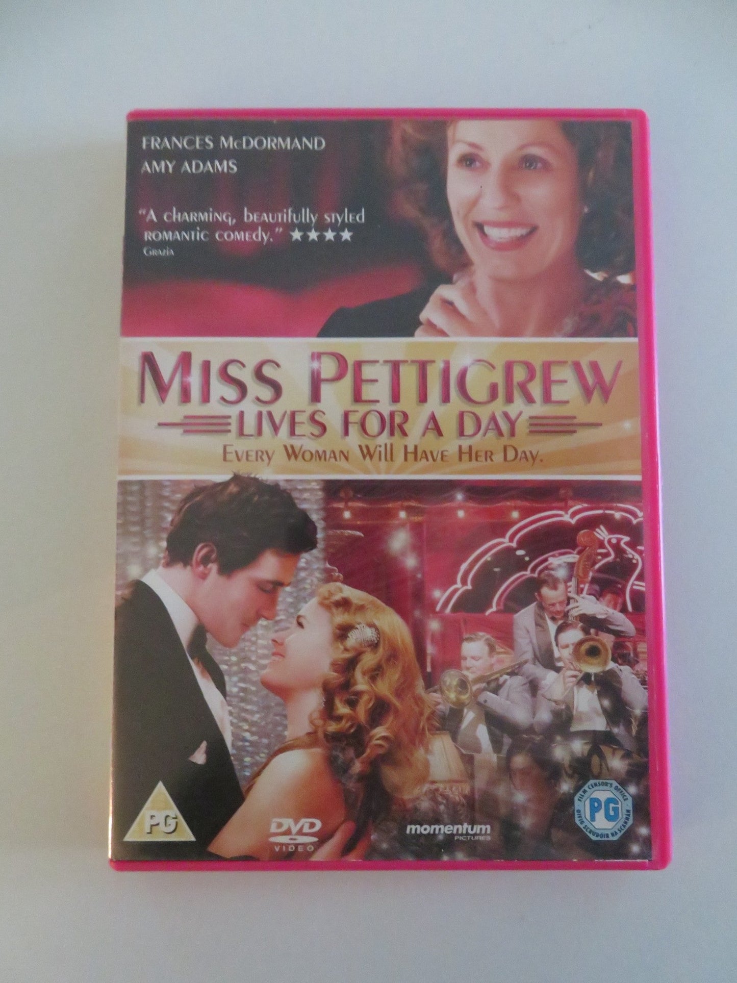 MISS PETTIGREW LIVES FOR A DAY (DVD) AMY ADAMS DAVID ALEXANDER 2008 REGION 2 Movie posters