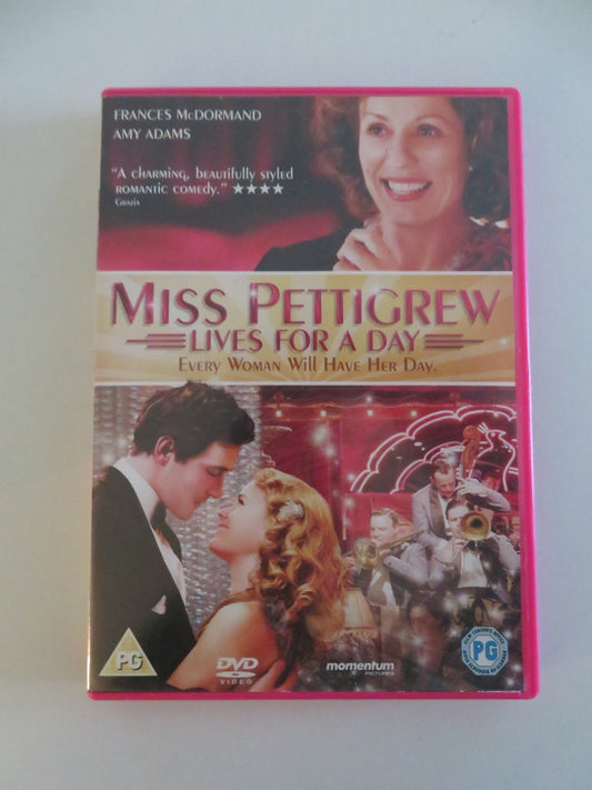 MISS PETTIGREW LIVES FOR A DAY (DVD) AMY ADAMS DAVID ALEXANDER 2008 REGION 2 Movie posters