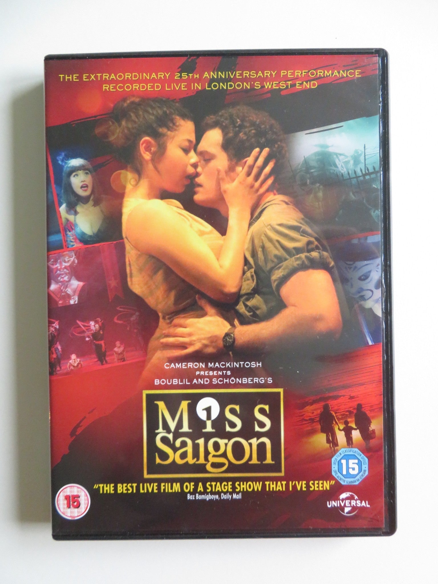 MISS SAIGON: 25TH ANNIVERSARY - 2 DISC (DVD) NOBLEZADA 2016 REGION 2,4 Movie posters