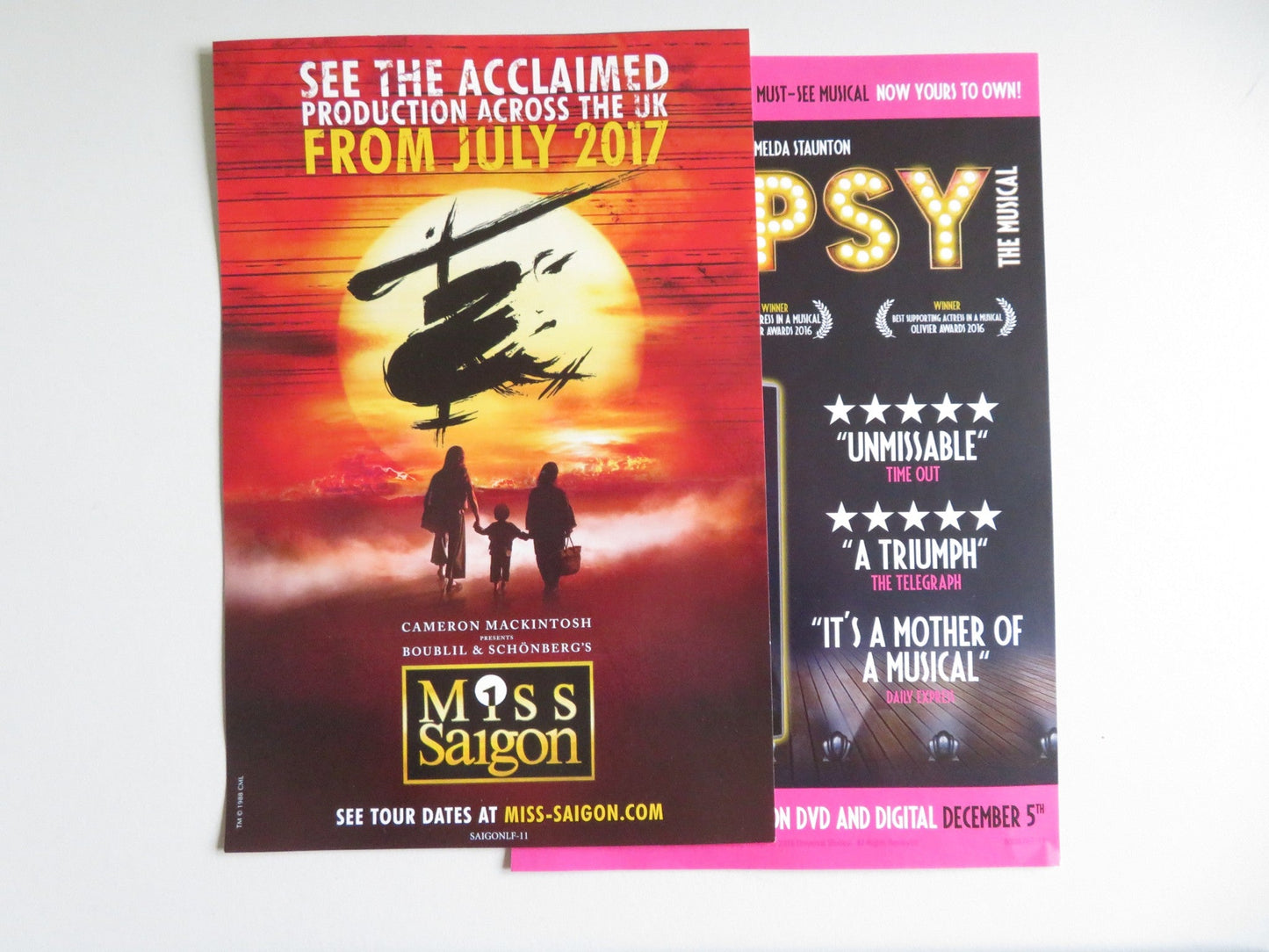 MISS SAIGON: 25TH ANNIVERSARY - 2 DISC (DVD) NOBLEZADA 2016 REGION 2,4 Movie posters