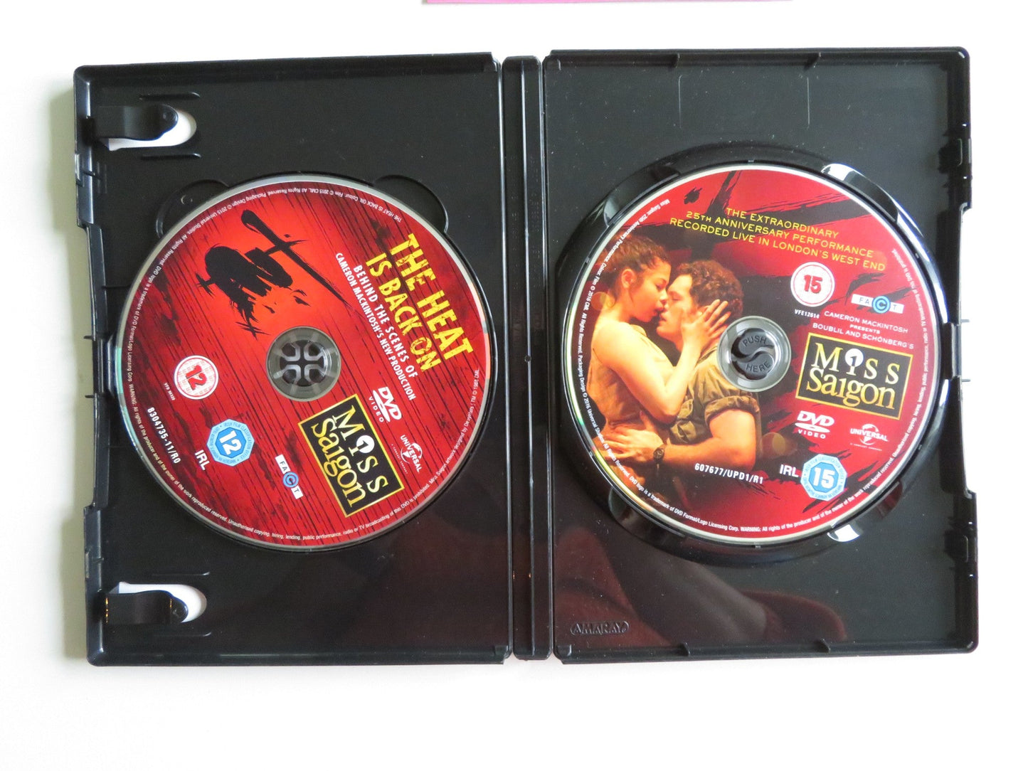 MISS SAIGON: 25TH ANNIVERSARY - 2 DISC (DVD) NOBLEZADA 2016 REGION 2,4 Movie posters