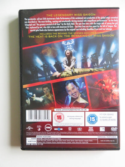 MISS SAIGON: 25TH ANNIVERSARY - 2 DISC (DVD) NOBLEZADA 2016 REGION 2,4 Movie posters