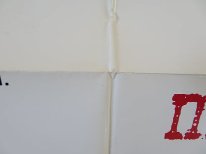 MISSING - B FOLDED US ONE SHEET POSTER JACK LEMMON SISSY SPACEK 1982 Rendezvous Cinema Movie posters