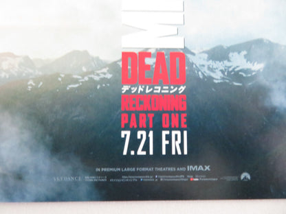 MISSION: IMPOSSIBLE - DEAD RECKONING PART ONE - a JAPANESE CHIRASHI (B5) POSTER Movie posters