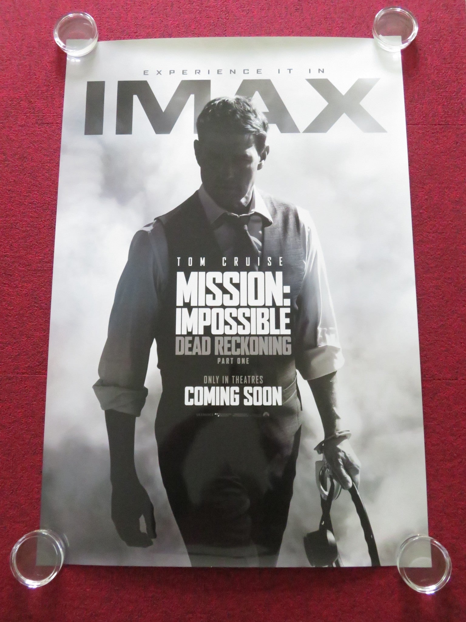 MISSION: IMPOSSIBLE - DEAD RECKONING PART ONE US ONE SHEET ROLLED POSTER 2023 Movie posters