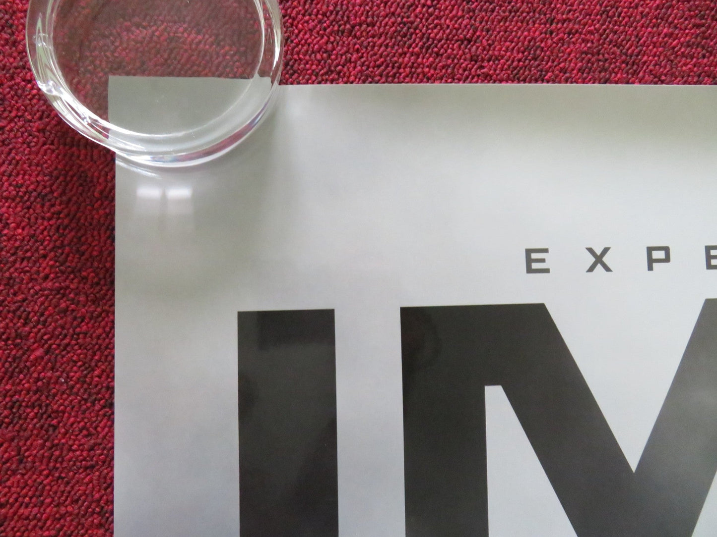 MISSION: IMPOSSIBLE - DEAD RECKONING PART ONE US ONE SHEET ROLLED POSTER 2023 Movie posters