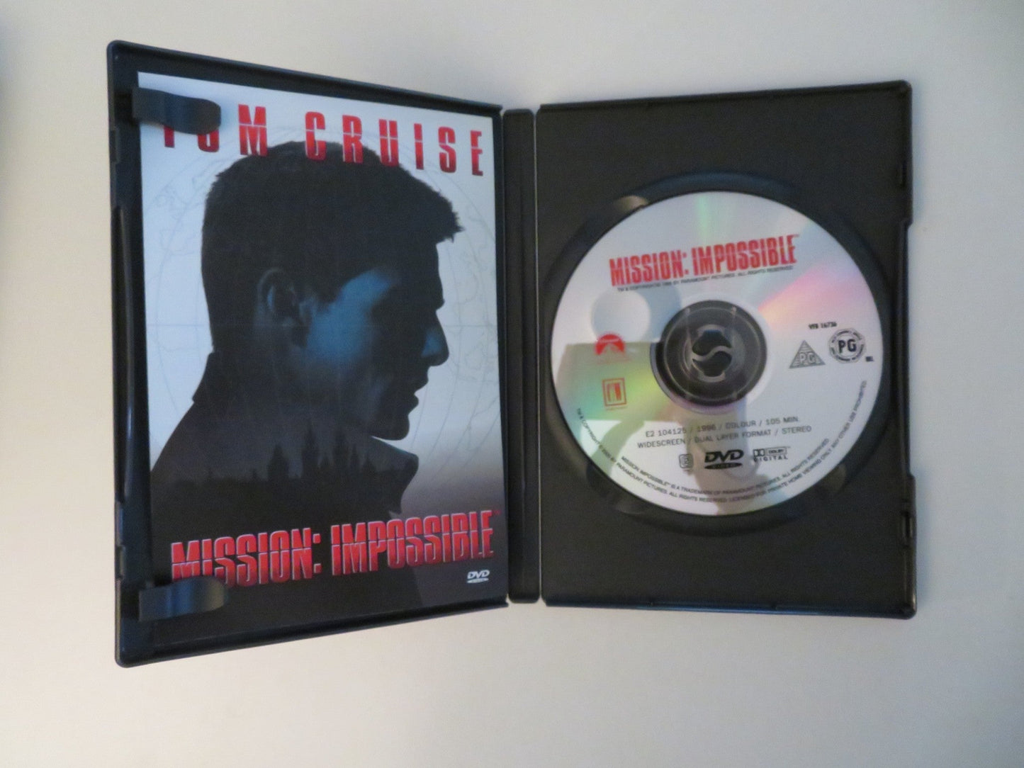 MISSION: IMPOSSIBLE DVD COLLECTOR'S SET (DVD BOXSET) TOM CRUISE 1996 REGION 2 Movie posters