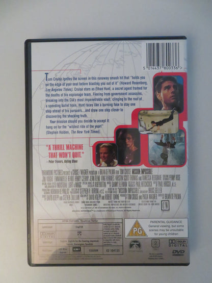 MISSION: IMPOSSIBLE DVD COLLECTOR'S SET (DVD BOXSET) TOM CRUISE 1996 REGION 2 Movie posters