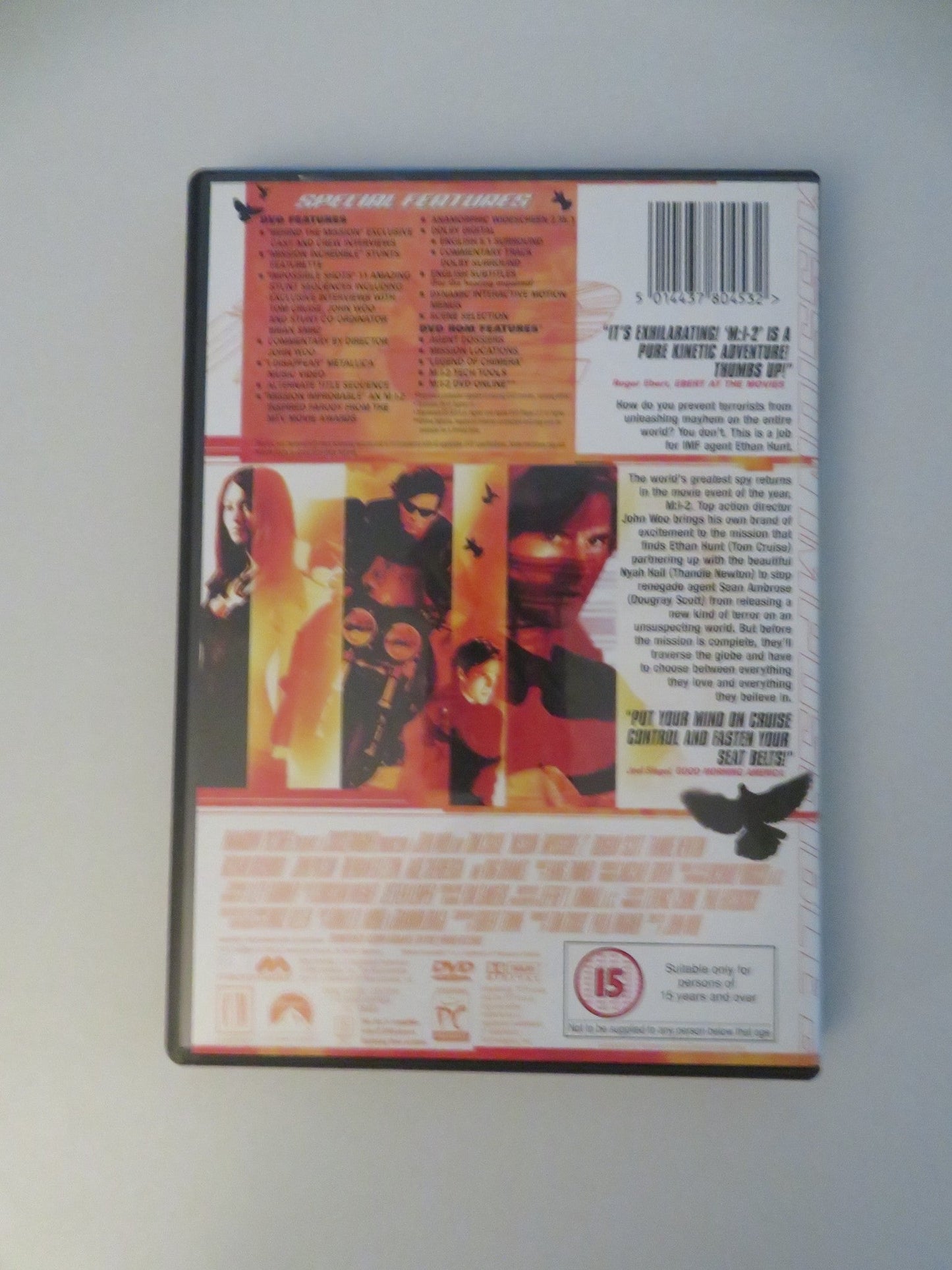 MISSION: IMPOSSIBLE DVD COLLECTOR'S SET (DVD BOXSET) TOM CRUISE 1996 REGION 2 Movie posters
