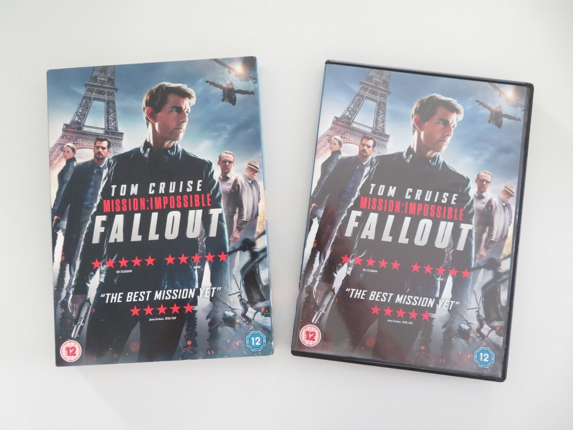 MISSION: IMPOSSIBLE - FALLOUT (DVD) TOM CRUISE HENRY CAVILL 2018 REGION 2 Movie posters