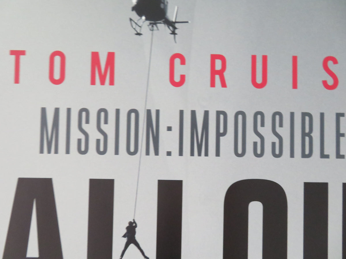 Mission: Impossible - Fallout UK Quad Rolled Poster Tom Cruise Henry Cavill 2018 Movie posters