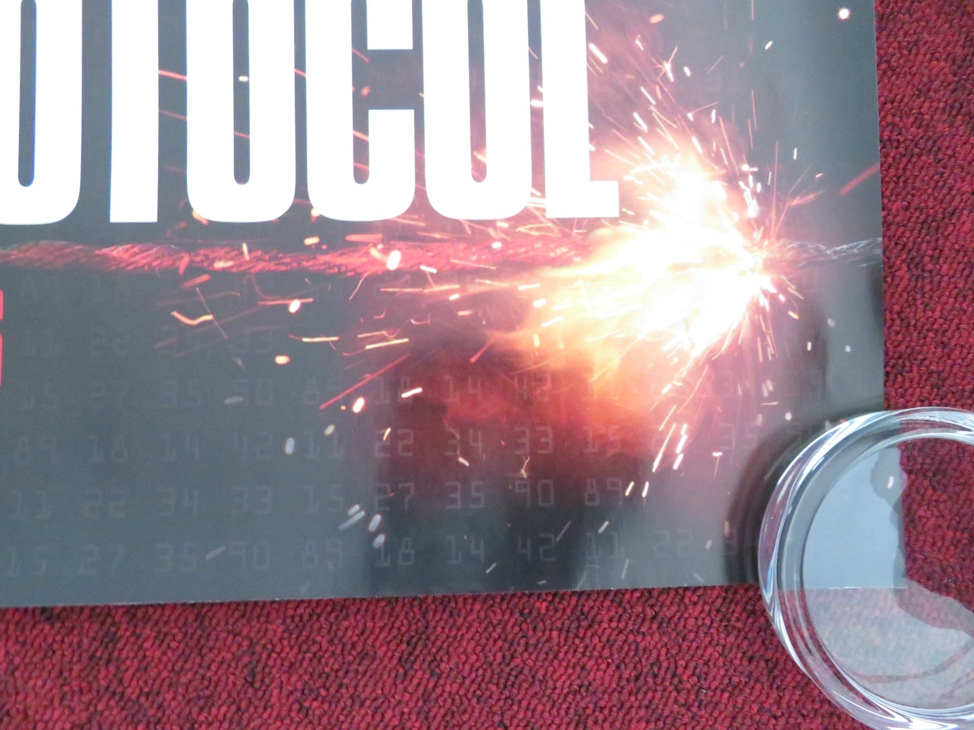 MISSION: IMPOSSIBLE - GHOST PROTOCOL UK QUAD ROLLED POSTER TOM CRUISE 2011 Movie posters