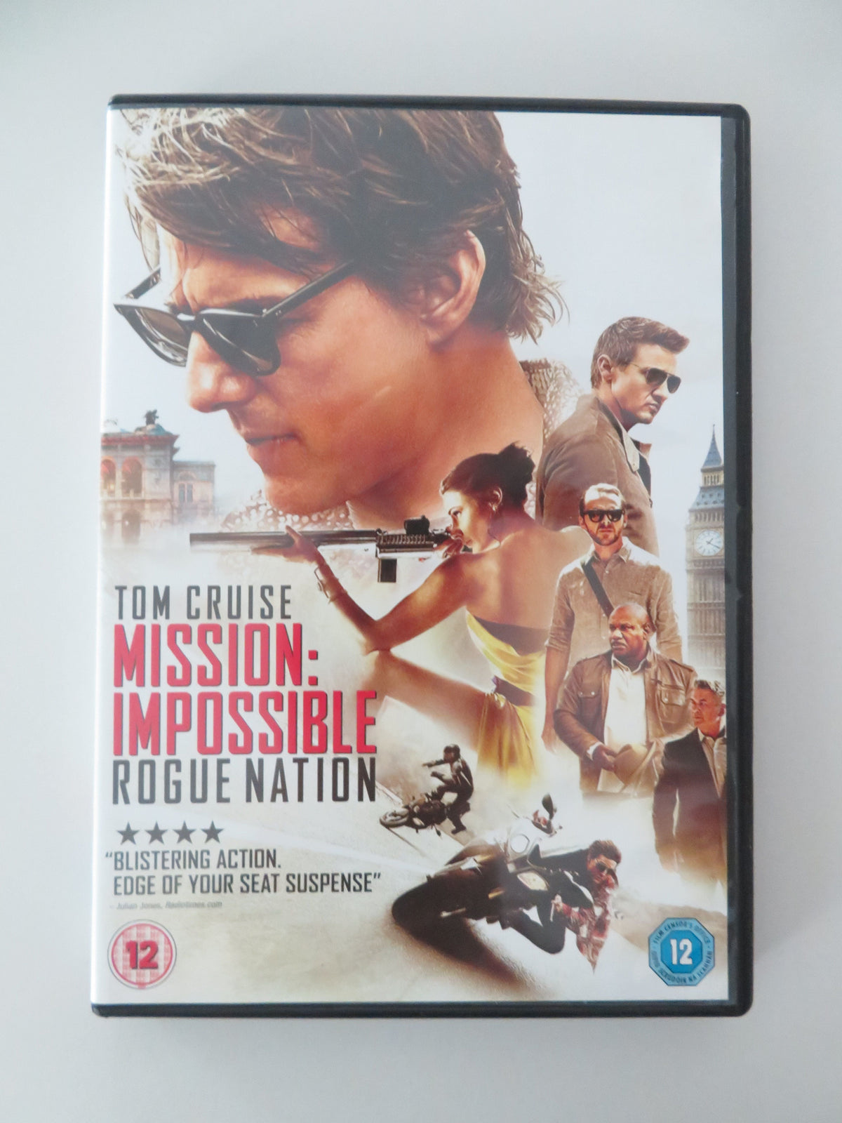 Mission: Impossible - Rogue Nation (DVD) Tom Cruise R. Ferguson 2015 Region 2 Movie posters