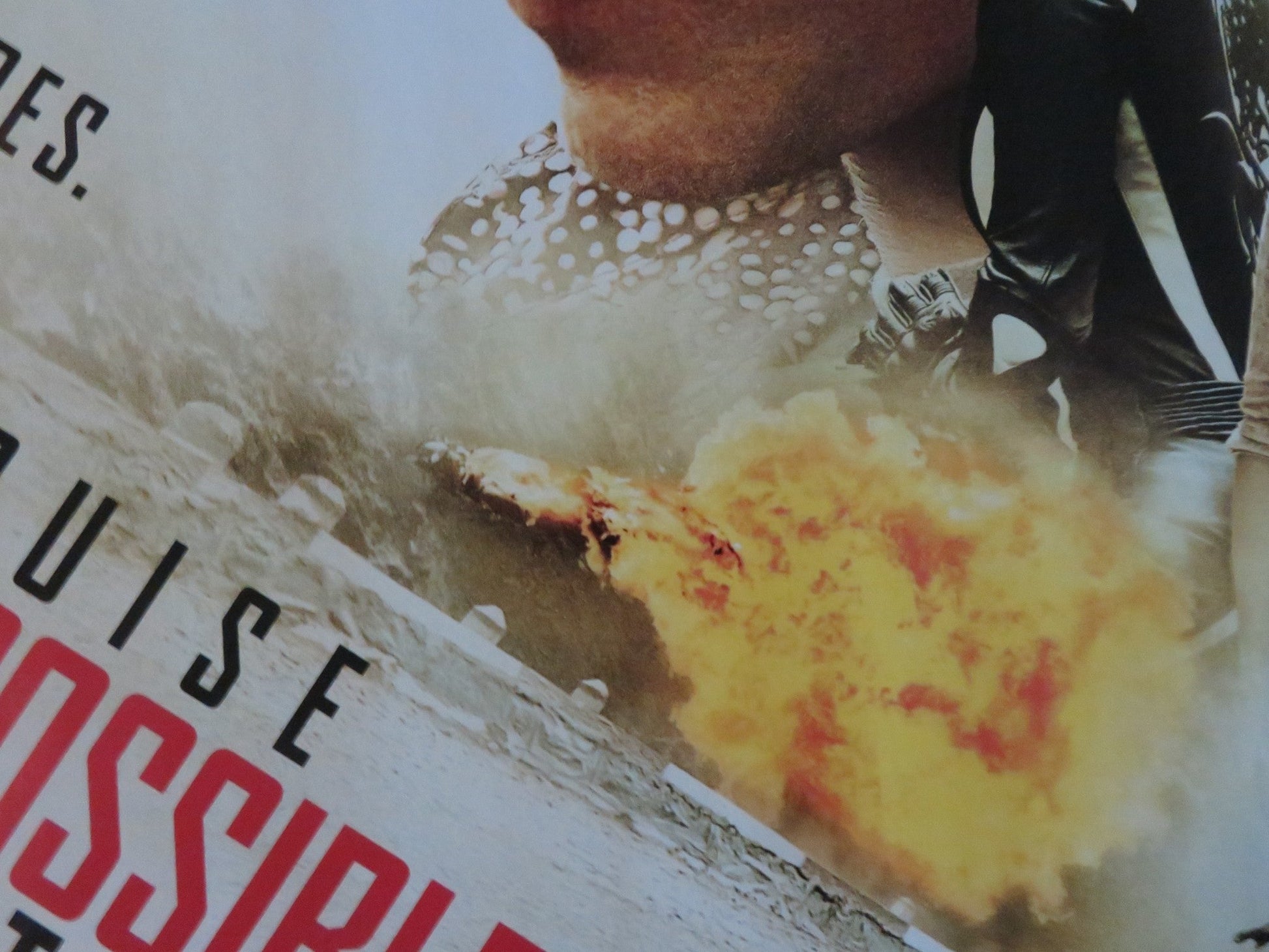 MISSION: IMPOSSIBLE - ROGUE NATION UK QUAD ROLLED POSTER TOM CRUISE 2015 Movie posters