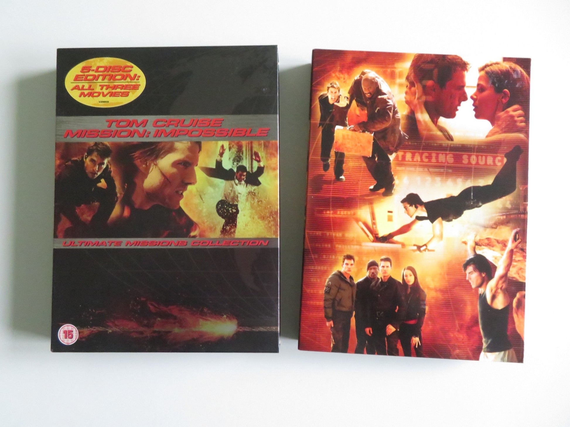 MISSION: IMPOSSIBLE - ULTIMATE MISSIONS COLLECTION (DVD BOXSET) 1996 REGION 2 Movie posters