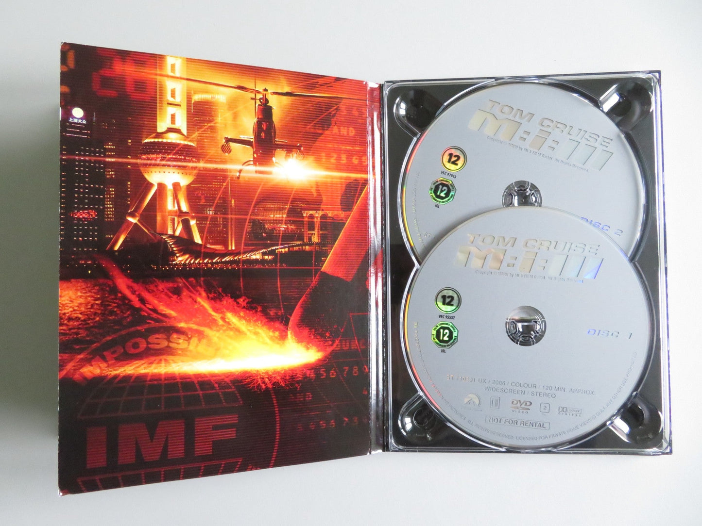 MISSION: IMPOSSIBLE - ULTIMATE MISSIONS COLLECTION (DVD BOXSET) 1996 REGION 2 Movie posters