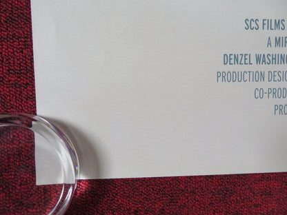 MISSISSIPPI MASALA US ONE SHEET ROLLED POSTER DENZEL WASHINGTON 2022 Rendezvous Cinema Movie posters