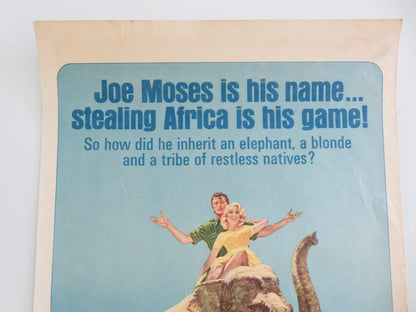 Mister Moses US Insert Poster Robert Mitchum Carroll Baker 1965 Movie posters