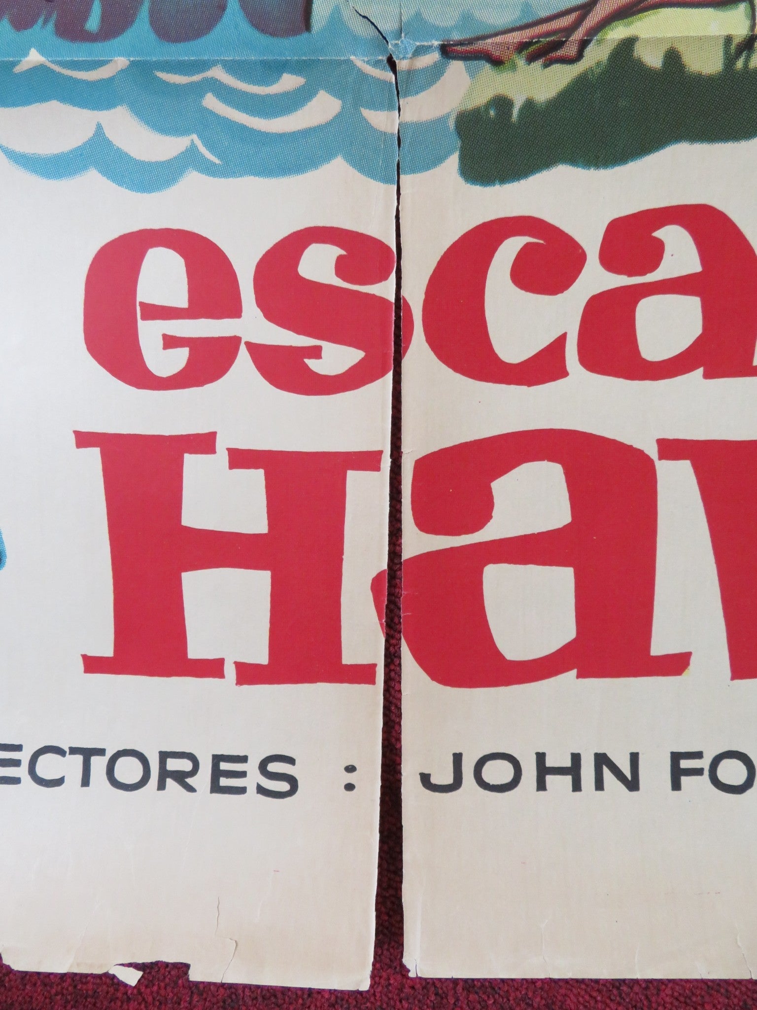 MISTER ROBERTS SPANISH POSTER HENRY FONDA JAMES CAGNEY 1962 Rendezvous Cinema Movie posters