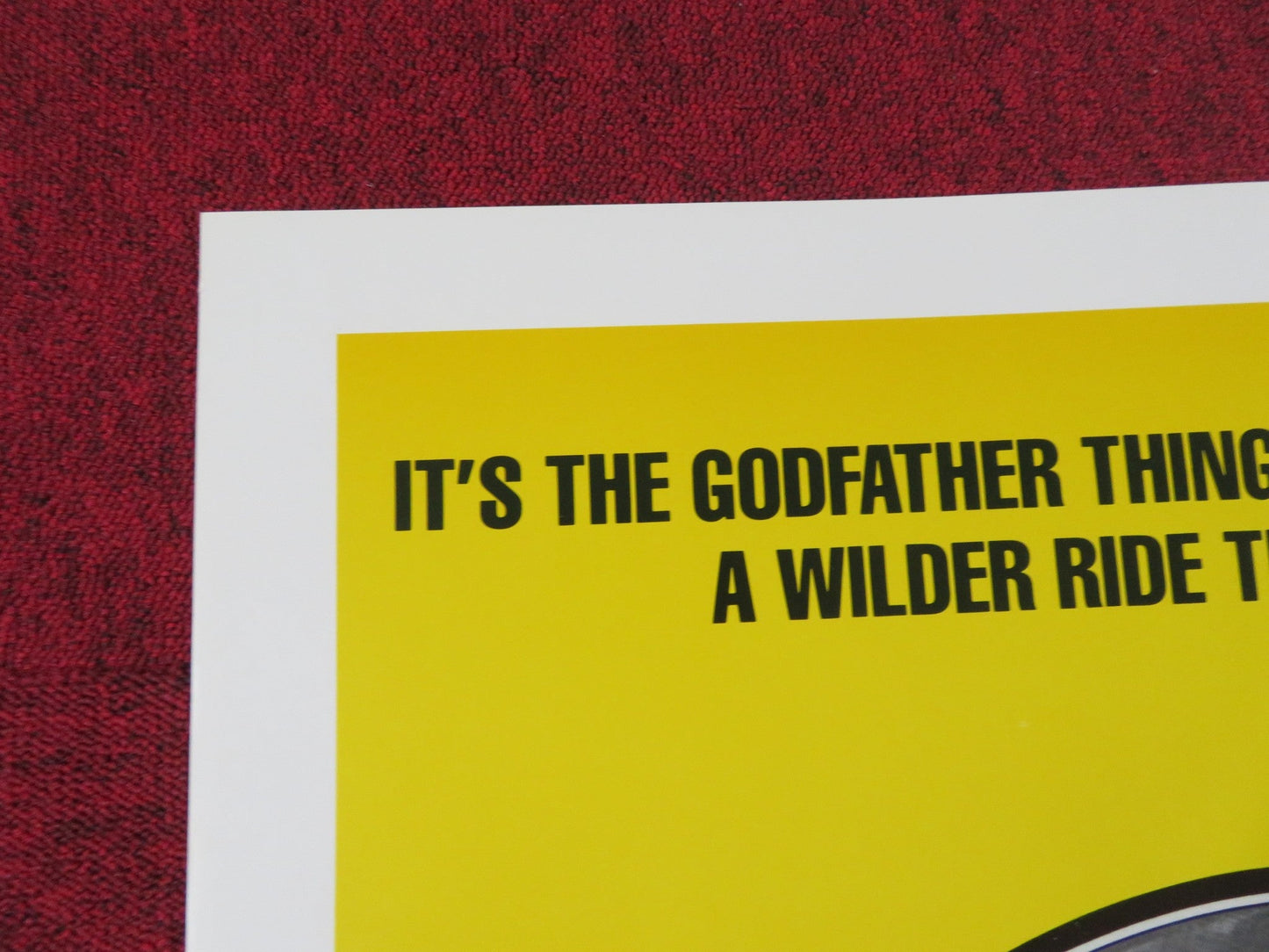 MISTER SCARFACE FOLDED US ONE SHEET POSTER JACK PALANCE AL CLIVER 1977 Rendezvous Cinema Movie posters