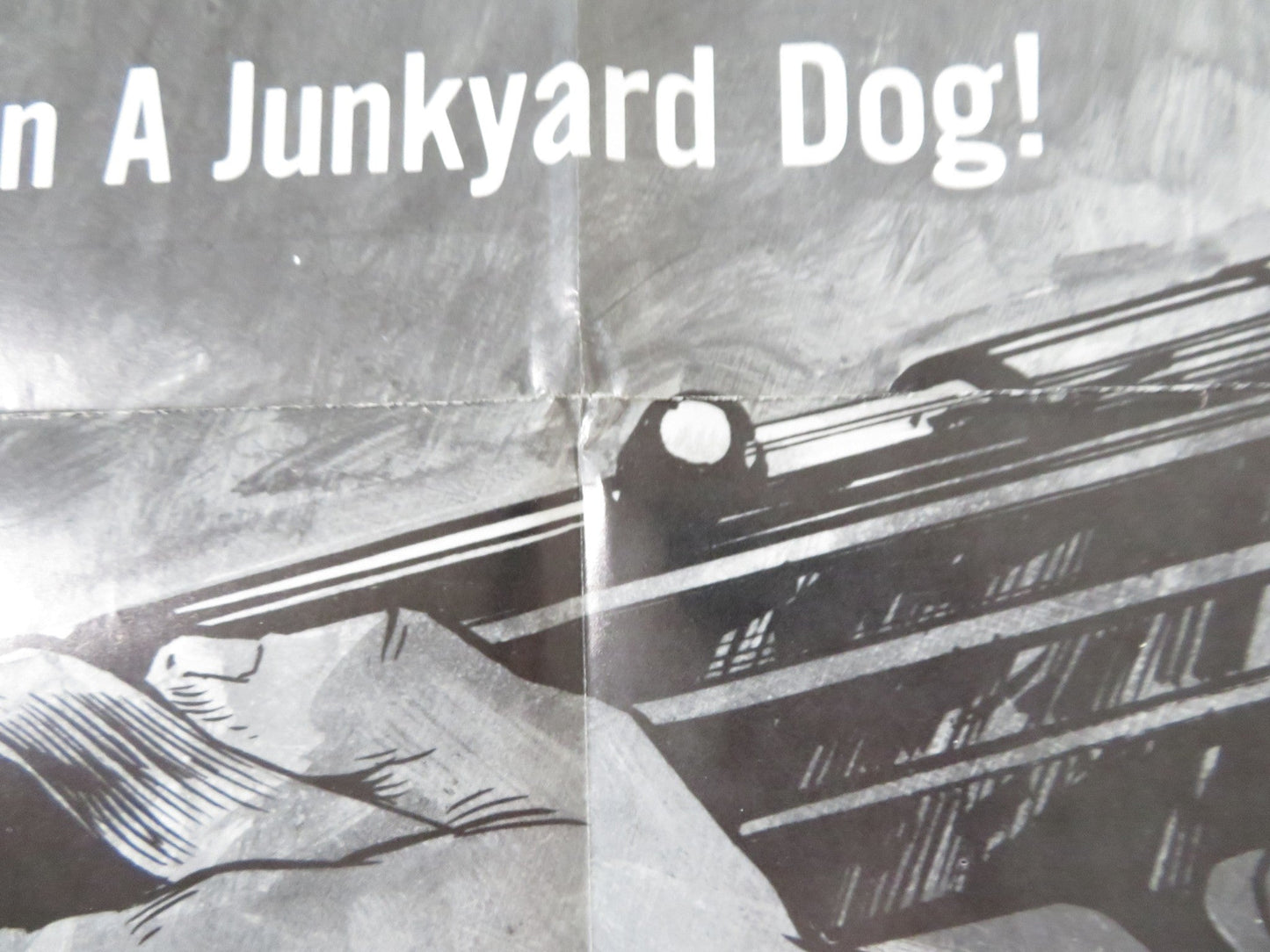 MISTER SCARFACE FOLDED US ONE SHEET POSTER JACK PALANCE AL CLIVER 1977 Rendezvous Cinema Movie posters