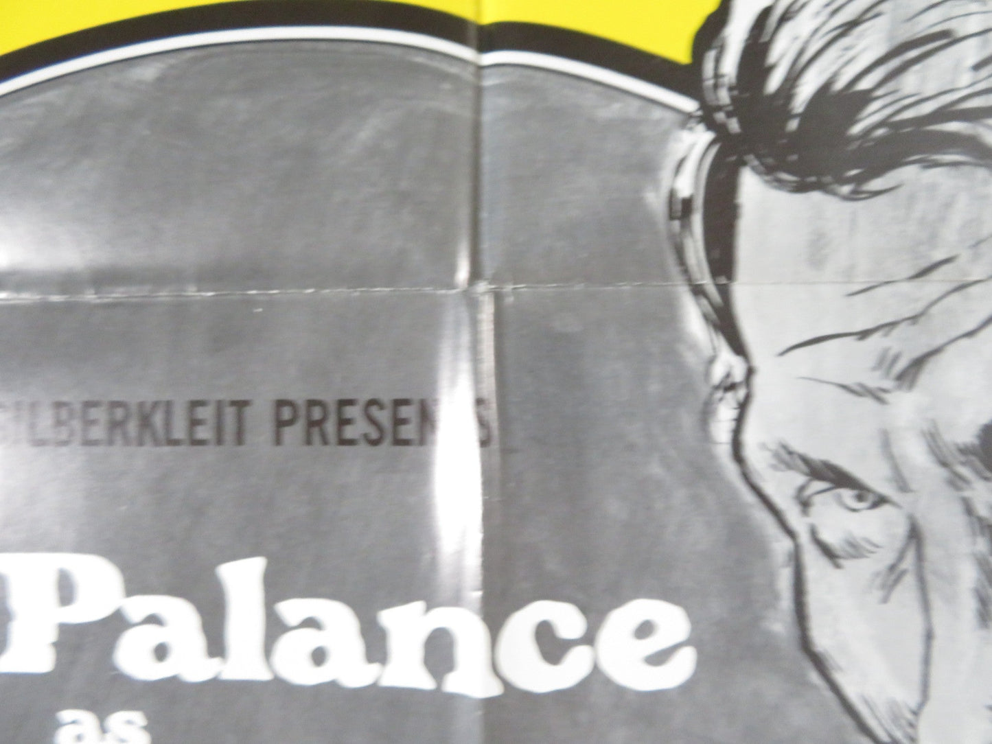 MISTER SCARFACE FOLDED US ONE SHEET POSTER JACK PALANCE AL CLIVER 1977 Rendezvous Cinema Movie posters