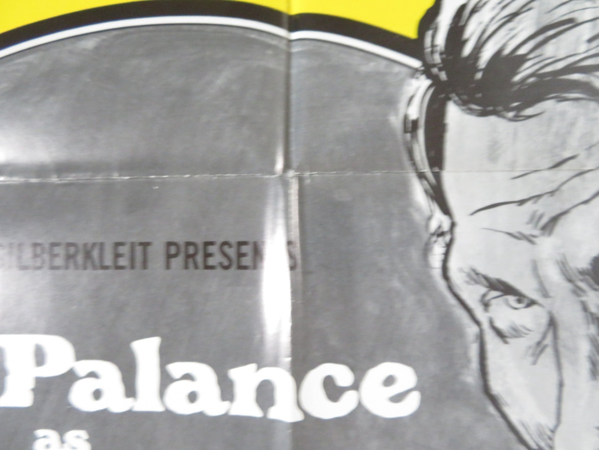 MISTER SCARFACE FOLDED US ONE SHEET POSTER JACK PALANCE AL CLIVER 1977 Rendezvous Cinema Movie posters