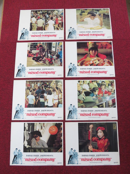 MIXED COMPANY US LOBBY CARD FULL SET BARBARA HARRIS JOSEPH BOLOGNA 1974 Rendezvous Cinema Movie posters