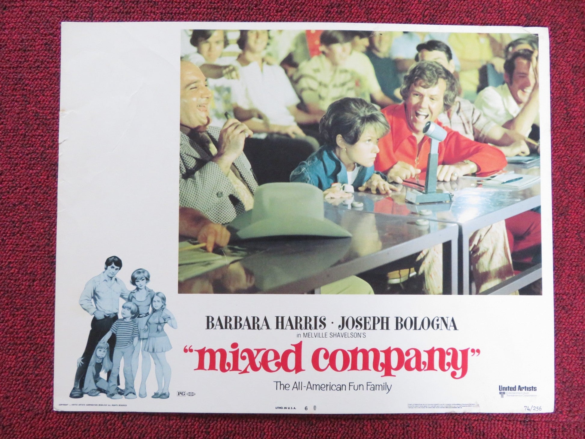 MIXED COMPANY US LOBBY CARD FULL SET BARBARA HARRIS JOSEPH BOLOGNA 1974 Rendezvous Cinema Movie posters