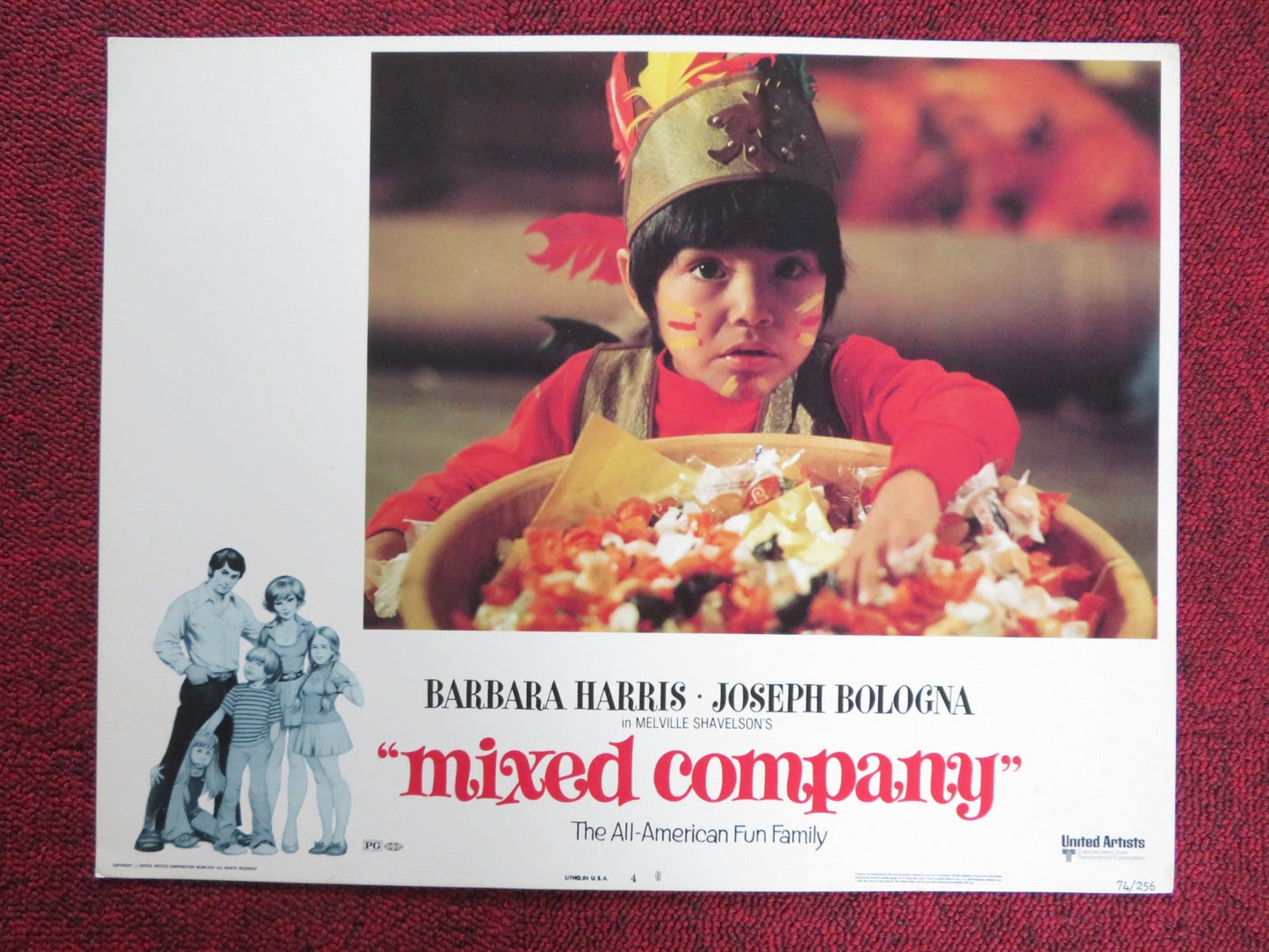 MIXED COMPANY US LOBBY CARD FULL SET BARBARA HARRIS JOSEPH BOLOGNA 1974 Rendezvous Cinema Movie posters