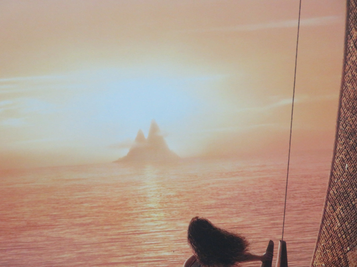 MOANA 2 - B ONE SHEET ROLLED POSTER AULI'L CRAVALHO DWAYNE JOHNSON 2024 Movie posters