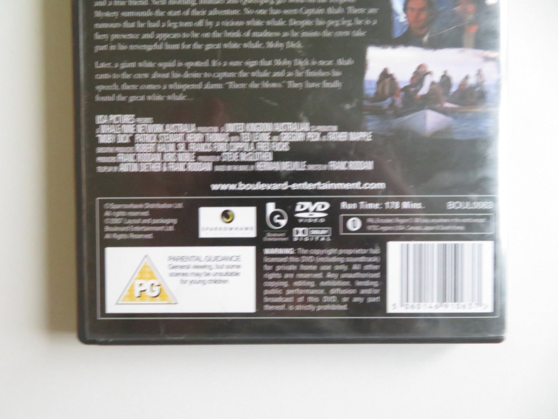 MOBY DICK (DVD) PATRICK STEWART HENRY THOMAS 1998 REGION 0 Movie posters