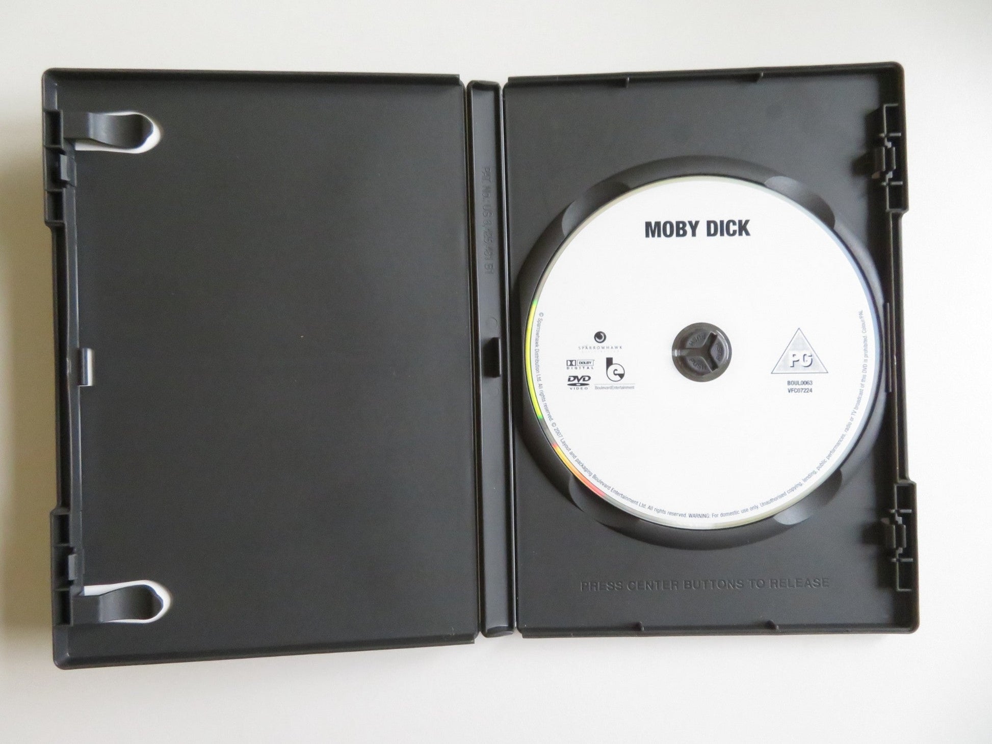 MOBY DICK (DVD) PATRICK STEWART HENRY THOMAS 1998 REGION 0 Movie posters