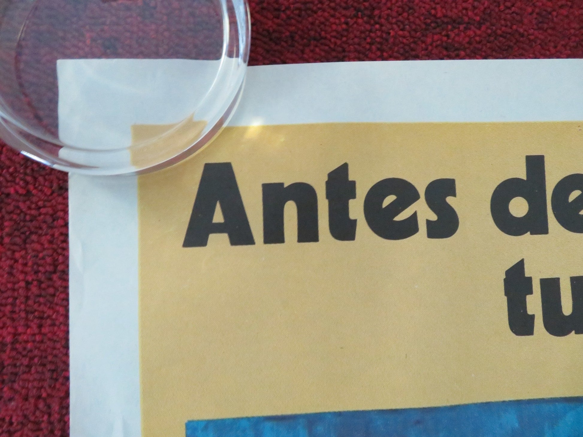 MOBY DICK SPANISH POSTER ROLLED GREGORY PECK RICHARD BASEHART R1978 Movie posters